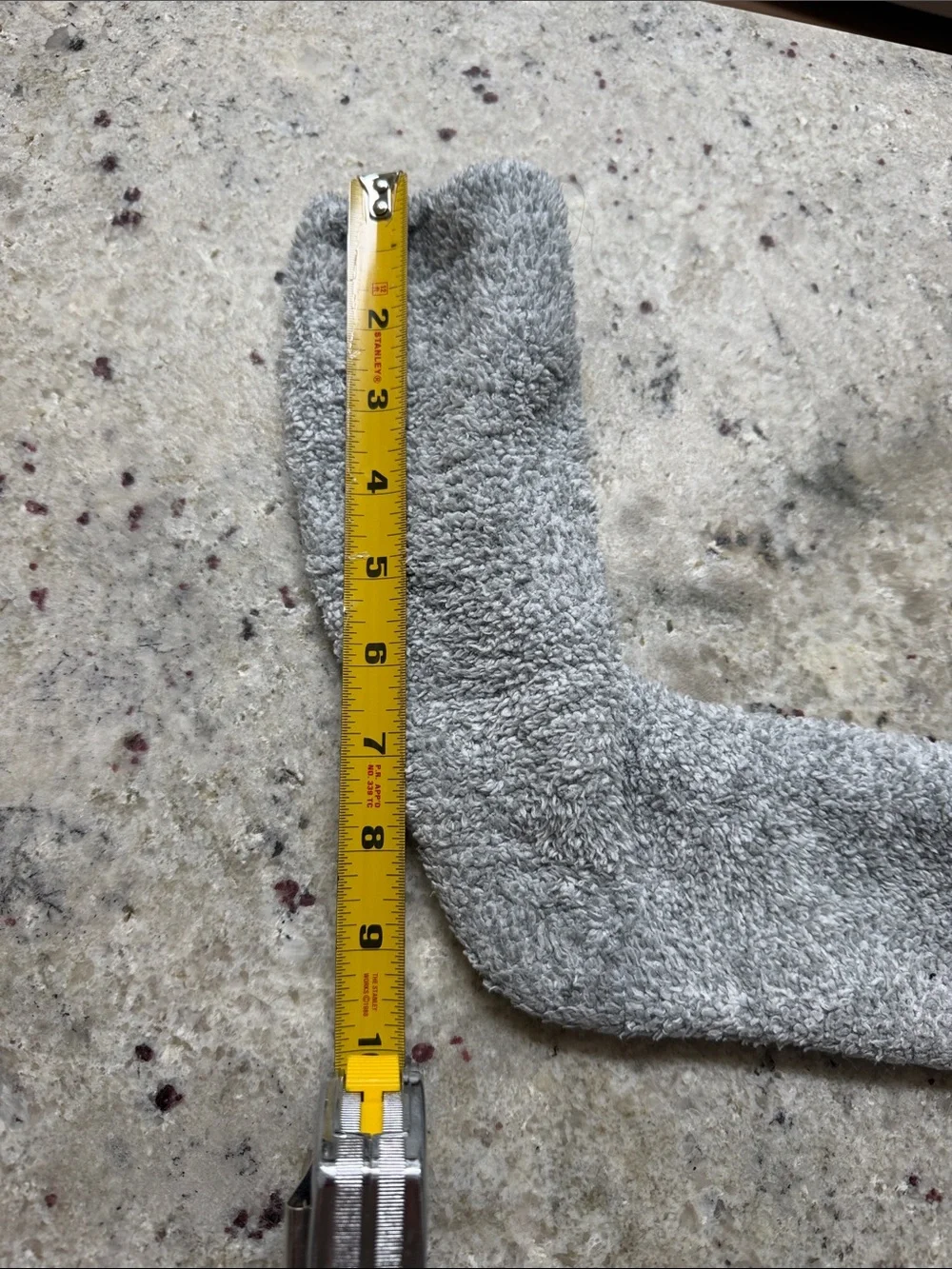 Barefoot Dreams CozyChic Heathered Socks Gray Lounge Small/Medium
